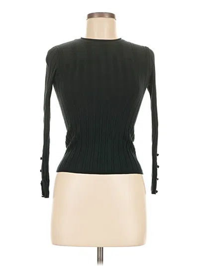 Pre-owned Topshop Long Sleeve Top Black Turtleneck Tops
