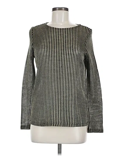 Pre-owned Topshop Long Sleeve T-shirt In Black