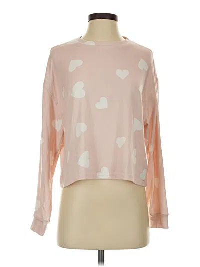 Pre-owned Topshop Long Sleeve T-shirt In Pink