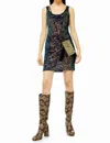 Topshop Mermaid Sequin Mini Bodycon Dress In Multicolor In Multi