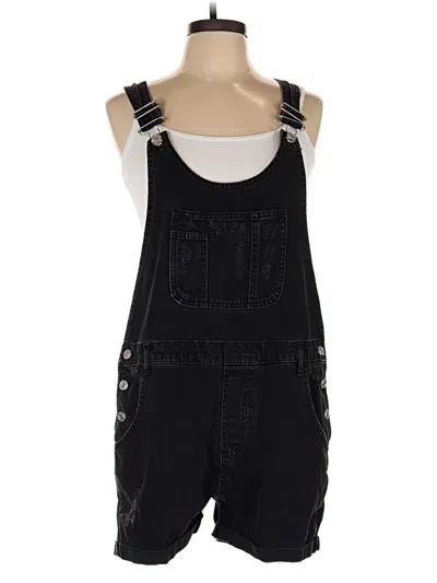 Pre-owned Topshop Overalls In Black