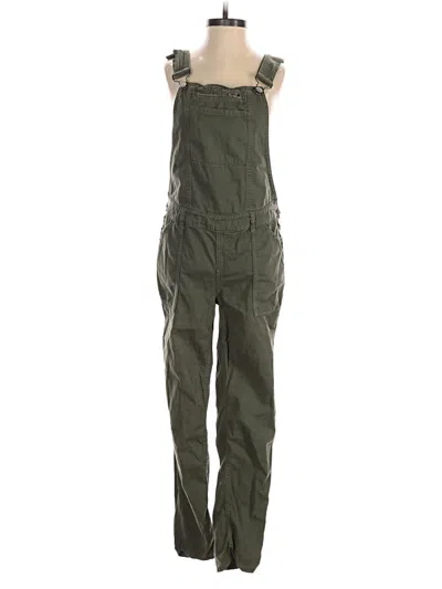 Pre-owned Topshop Overalls In Green