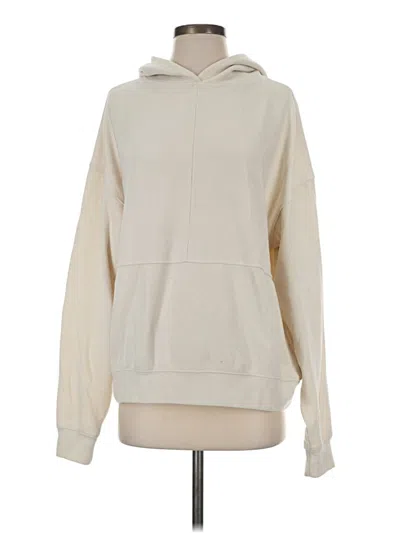 Pre-owned Topshop Pullover Hoodie In Tan