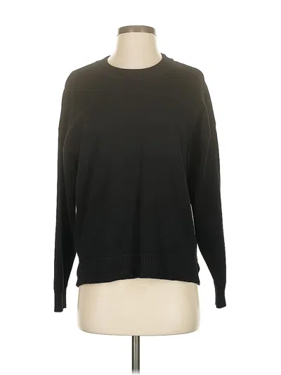 Pre-owned Topshop Pullover Sweater In Black