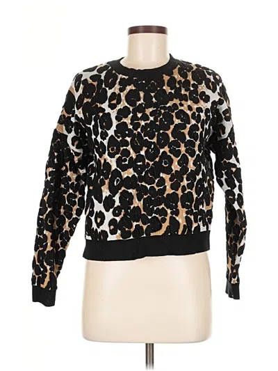 Pre-owned Topshop Pullover Sweater In Black