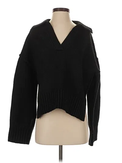 Pre-owned Topshop Pullover Sweater In Black