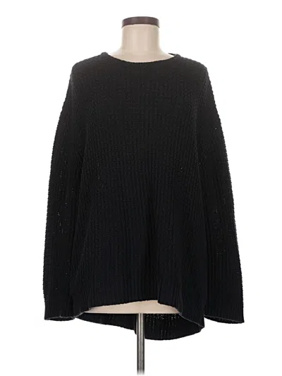 Pre-owned Topshop Pullover Sweater In Black
