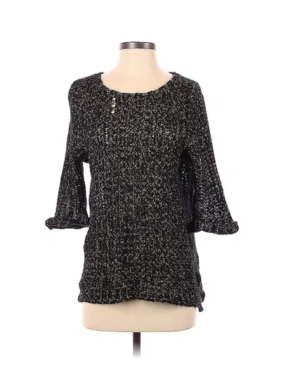 Pre-owned Topshop Pullover Sweater In Black