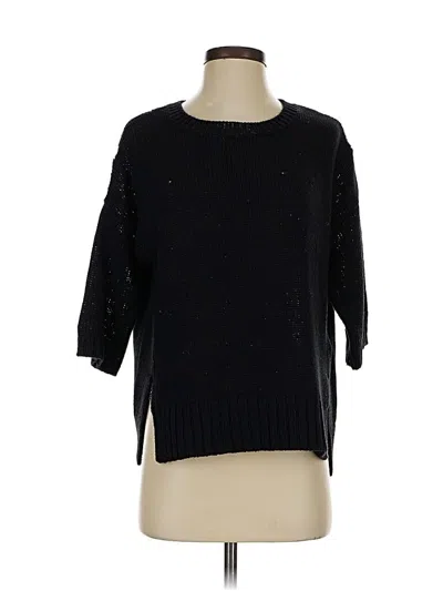 Pre-owned Topshop Pullover Sweater In Black