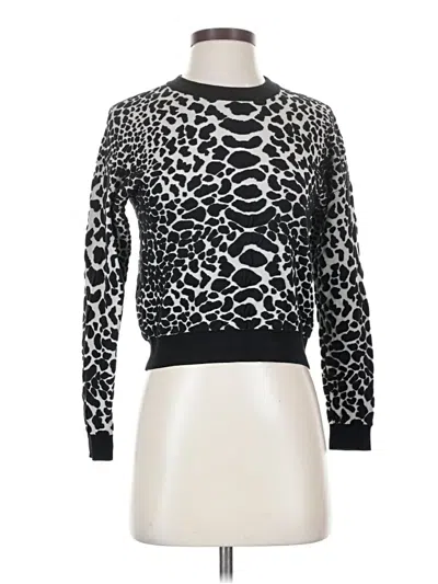Pre-owned Topshop Pullover Sweater In Black