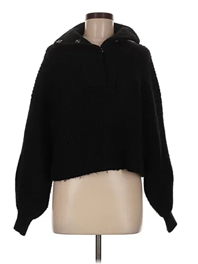 Pre-owned Topshop Pullover Sweater In Black