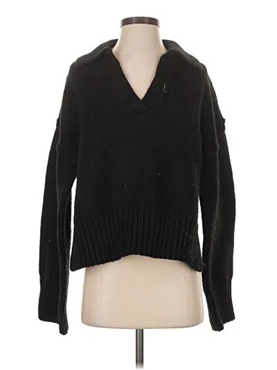 Pre-owned Topshop Pullover Sweater In Black