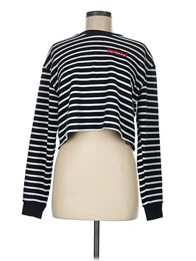Pre-owned Topshop Pullover Sweater In Black
