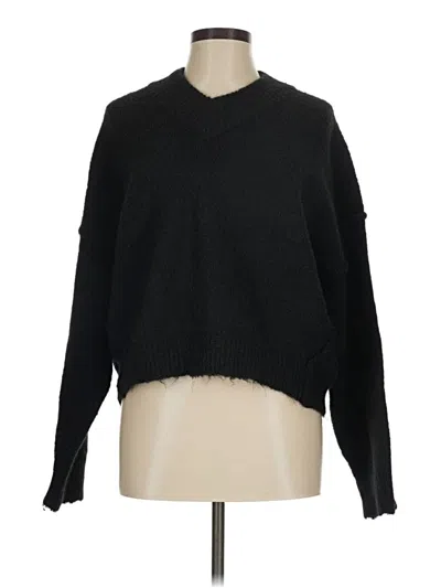 Pre-owned Topshop Pullover Sweater In Black