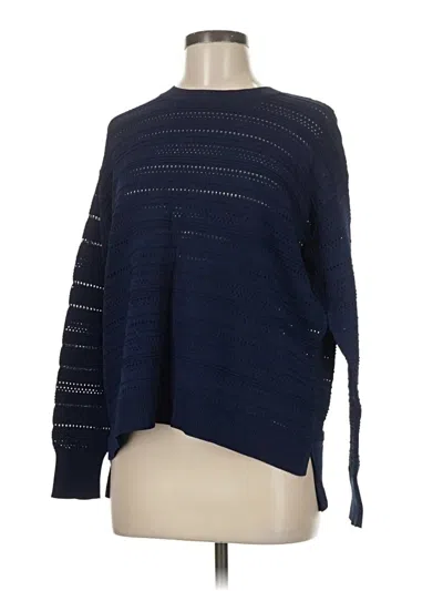 Pre-owned Topshop Pullover Sweater In Blue