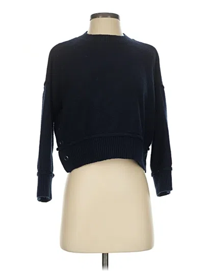 Pre-owned Topshop Pullover Sweater In Blue