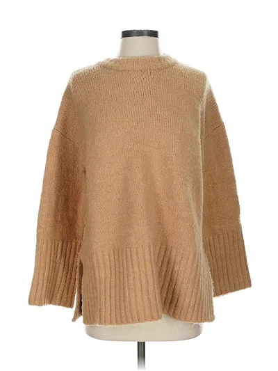 Pre-owned Topshop Pullover Sweater In Brown