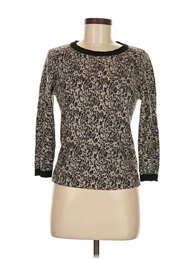 Pre-owned Topshop Pullover Sweater In Brown