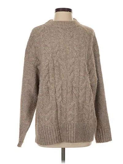 Pre-owned Topshop Pullover Sweater In Brown