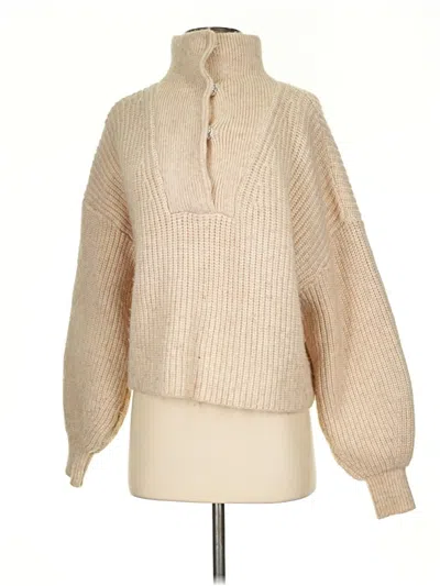 Pre-owned Topshop Pullover Sweater In Brown