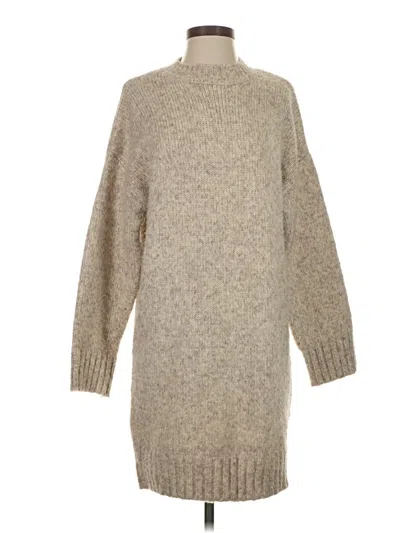 Pre-owned Topshop Pullover Sweater In Brown