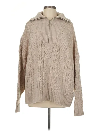 Pre-owned Topshop Pullover Sweater In Brown