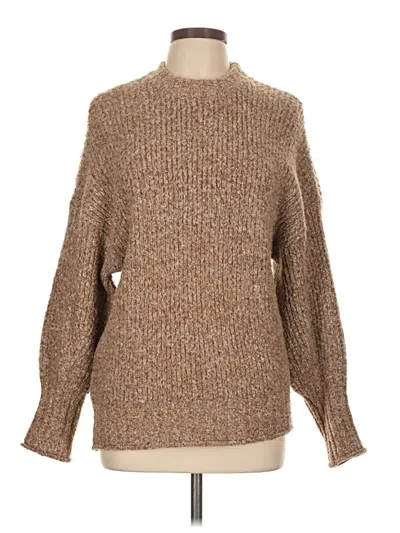 Pre-owned Topshop Pullover Sweater In Brown