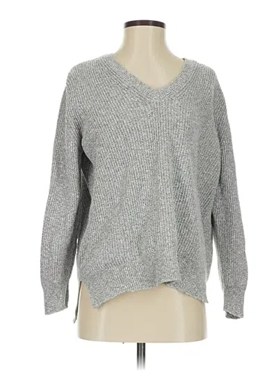 Pre-owned Topshop Pullover Sweater In Gray