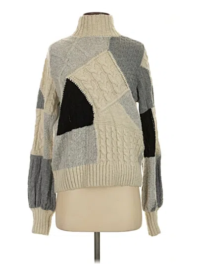 Pre-owned Topshop Pullover Sweater In Gray