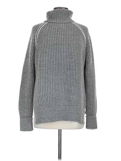 Pre-owned Topshop Pullover Sweater In Gray