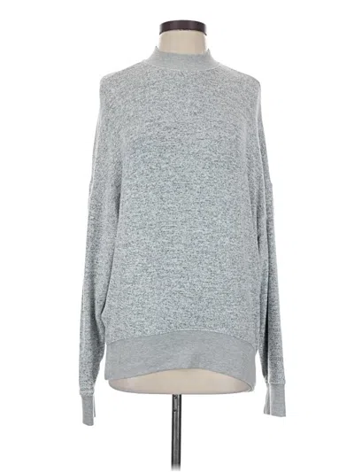 Pre-owned Topshop Pullover Sweater In Gray
