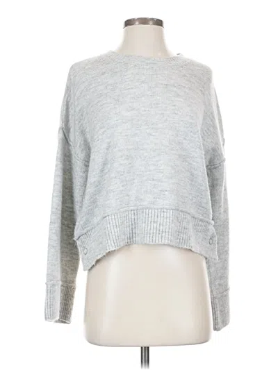 Pre-owned Topshop Pullover Sweater In Gray