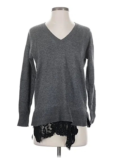 Pre-owned Topshop Pullover Sweater In Gray