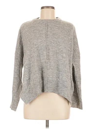 Pre-owned Topshop Pullover Sweater In Gray