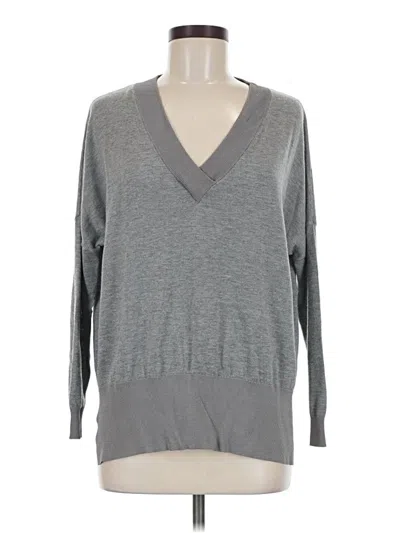 Pre-owned Topshop Pullover Sweater In Gray