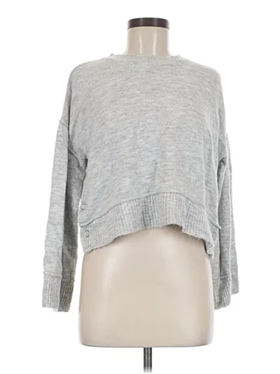 Pre-owned Topshop Pullover Sweater In Gray