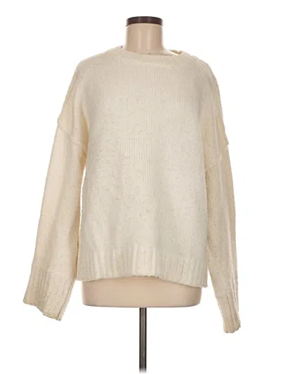 Pre-owned Topshop Pullover Sweater In Ivory