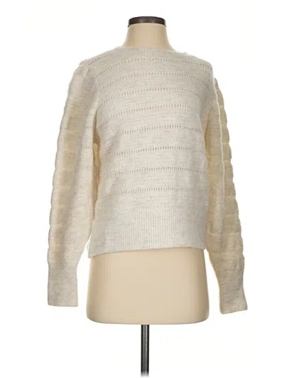 Pre-owned Topshop Pullover Sweater In Ivory