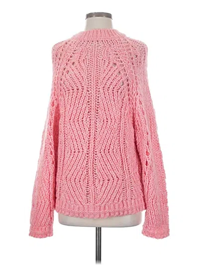 Pre-owned Topshop Pullover Sweater In Pink