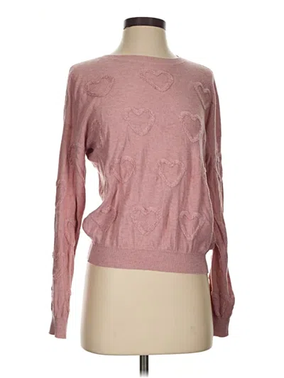 Pre-owned Topshop Pullover Sweater In Pink