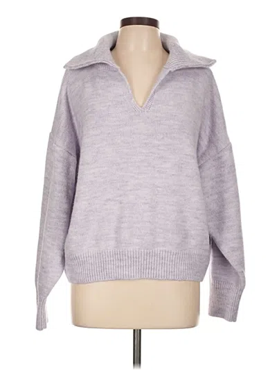 Pre-owned Topshop Pullover Sweater In Purple