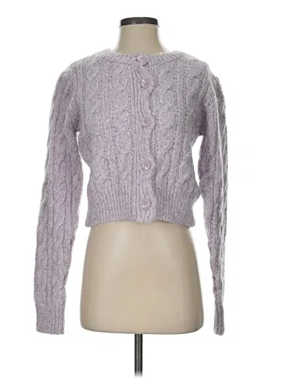 Pre-owned Topshop Pullover Sweater In Purple