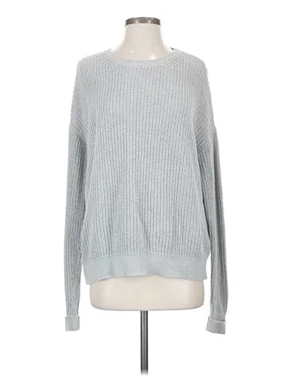 Pre-owned Topshop Pullover Sweater In Silver