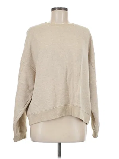 Pre-owned Topshop Pullover Sweater In Tan