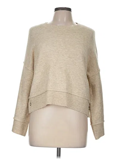 Pre-owned Topshop Pullover Sweater In Tan