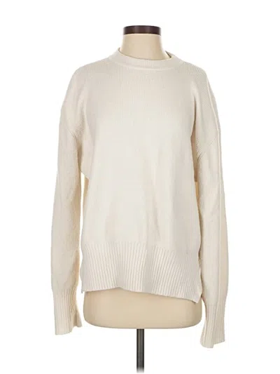 Pre-owned Topshop Pullover Sweater In White