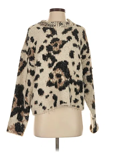 Pre-owned Topshop Pullover Sweater In White