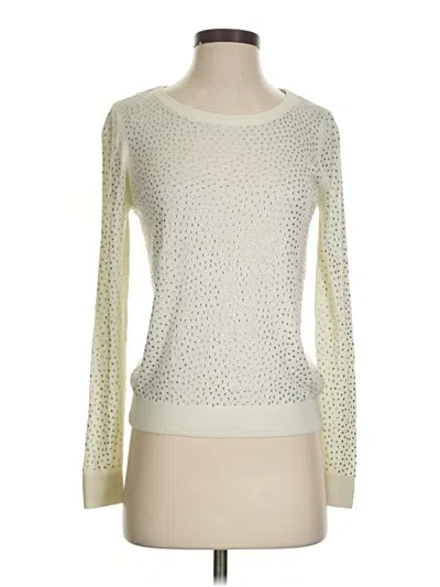 Pre-owned Topshop Pullover Sweater In White