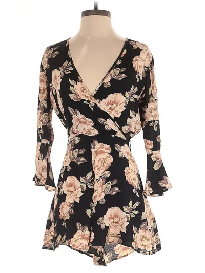 Pre-owned Topshop Romper In Black