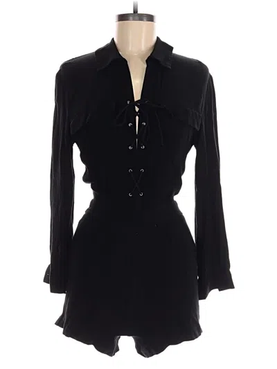 Pre-owned Topshop Romper In Black